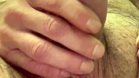 Up Close Cock and Ball Play for Your Viewing Pleasure