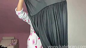 Batwoman Halloween costume try-on haul features big tits mature milf in femdom pov solo action