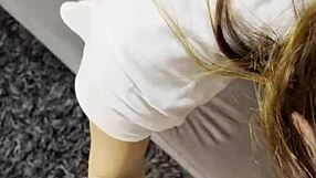 Oh man, my neighbor invites me over to his apartment just to fuck my teen ass hard in this full anal video!