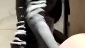 in this steamy scene a dominant mommy takes charge of her crossdressing transsexual partner forcing him to suck cock before pounding his tight ass hard