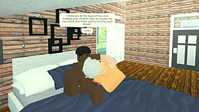 Roblox kurba grlo jebano z velikim črnim tičem