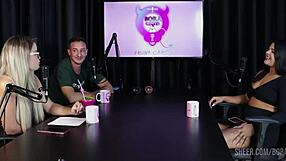 Compilados da Val Mineirinha no Bora Cast com Bruna Carlos Watch on Sheer Red