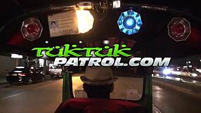 Tuktukpatrol petite asian teen bent over for oral, riding monster cock, receiving creampie in hardcore session.