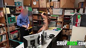 Teen thief fucked for stealing underwear - shopfuck