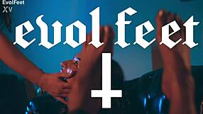 Mistress tickles feet dominantly