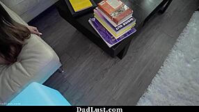 Brat stepdaughter gets proper punishment from daddy, or does she?