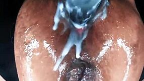 Massive Wolf Pussy Punished Hard by Cunt Pig with Fisting and Squirting Destruction