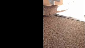 maturemons zooms in on her big clit and wet shaved pussy lips up close