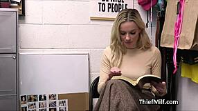 Milf Caught with Dildos at Work