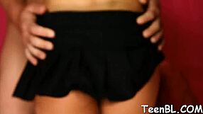 Elegant Teen 18+ Engages In Lusty Licking That Sparks Dude's Desire To Cum