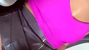 Latina Shares Her Natural Tits In Public Lingerie.