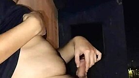 Intense public cumshot on soccer field, almost caught!