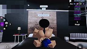 Rich Femboy Ladyboy Gets Fucked Hard In Roblox Game