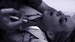 Bisexual Lick And Cumshot In Hospital Threeway