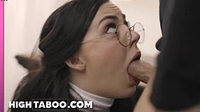 i am a petite teen with glasses who ran away from home