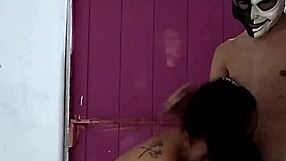 Brazilian milf client hides face for big cock video