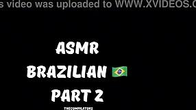 Homemade ASMR Brazilian girlfriend fucking with cum orgasm masturbation amateurs hardcore