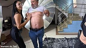 Isa moura conhece bruno diferente na mansão do ted