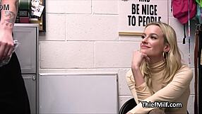 Milf Caught with Dildos at Work