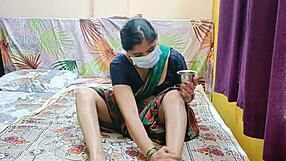 desi bhabi with her driver