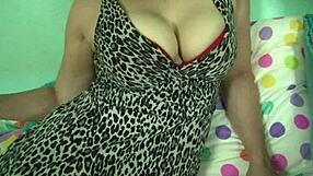 Blondie mom in heels gives blowjob to big black cock