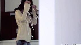 Elegant Barely Legal Teen 18+ Plays Softcore Solo. She Fingers Wet Pussy and Uses Dildo in Nude Gangbang Setup.