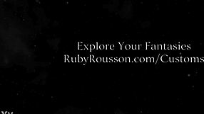 i'm forever owned by femdom goddess ruby rousson in this pov domination 😘