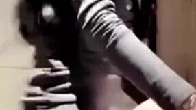 in this steamy scene a dominant mommy takes charge of her crossdressing transsexual partner forcing him to suck cock before pounding his tight ass hard