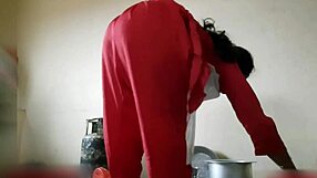 indian stepsister sex in kitchen
