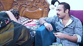 Young Couple Screams During Juicy Cunilingus And Tight Fucking In Bedroom With Sister In Law