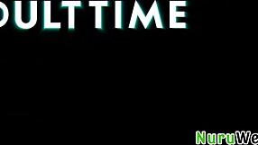 andi avalon scotty p renew with nuru and this stunning busty blonde masseuse