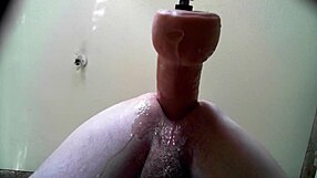Foreverman features giant dildo anal machine for extended sessions