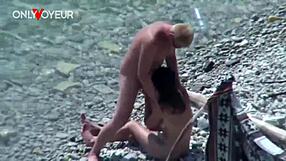 Beach Slut Gives Head and Gets Fucked!