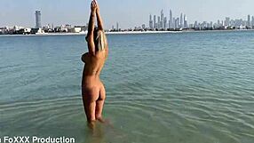 I Was Swimming Naked in the Sea, Then Walking Along California Beach Like That, Feeling Free