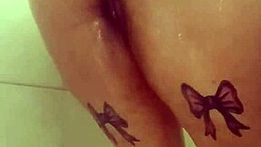 can you resist this quick shower tease with big tits and ass?