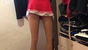 I went to my room on Christmas and fucked my stepdaughter with toys until orgasm