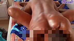 Hot Stepsister Moans in Missionary with Monster Cock