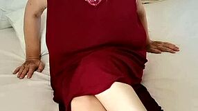 Mature Stepmom Says, 'Let Me Finger Your Morning Boner to Orgasm'