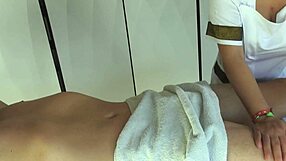 Thai Massage Salon Offers Oiled Handjob and Cum