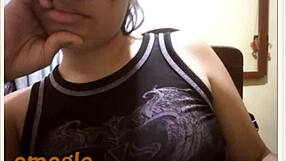 teen with huge tits teasing on webcam, but will she show more?