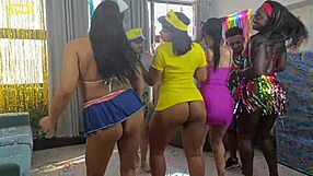 Brazilian Carnival Salon Sex With Huge Crowds. Rough Fucking On Stage.