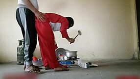 indian stepsister sex in kitchen