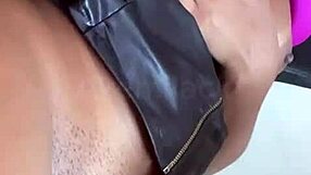 Latina Shares Her Natural Tits In Public Lingerie.