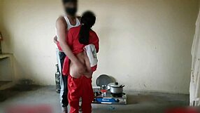 indian stepsister sex in kitchen