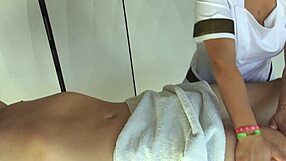 Thai Massage Salon Offers Oiled Handjob and Cum