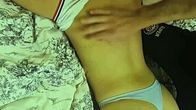 Therapeutic back massage turns into wand orgasm and deep fuck