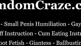 Being my slave is a full time position in this bdsm session