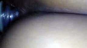 Sexy ebony ass gets bent over in doggystyle by monster cock