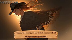 Fucking Young Guy Hard While He Moans Loud