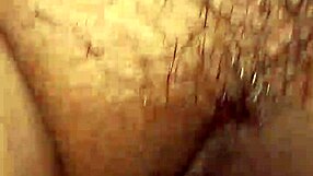 Wife's Hairy Pussy Gets Wet From Hard Cock